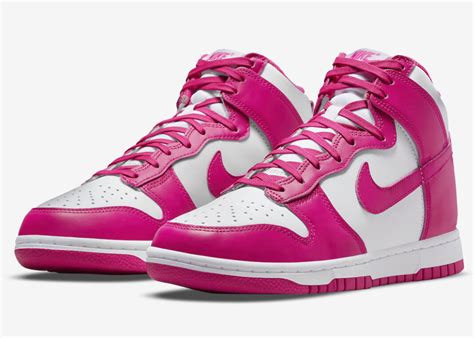 nike dunks high hot pink|nike dunks pink velvet.